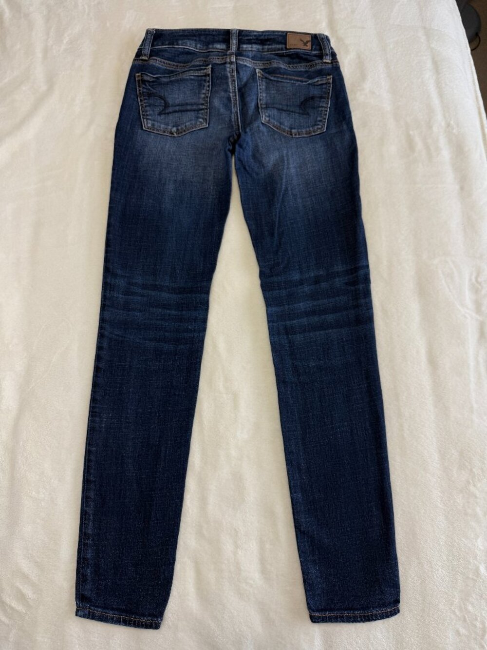 American Eagle Super Stretch Jegging Jeans Size 0 Regular Dark Wash